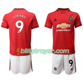 Billige Fotballdrakter Manchester United Lukaku 9 Barn Hjemmedraktsett 2019/20 Kortermet